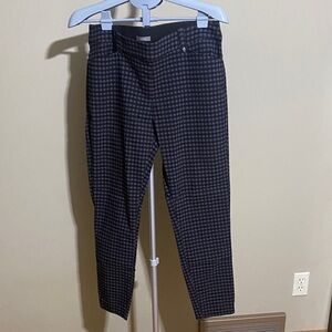 Maurice’s Check Print Pull-on Elastic Waistband Pants